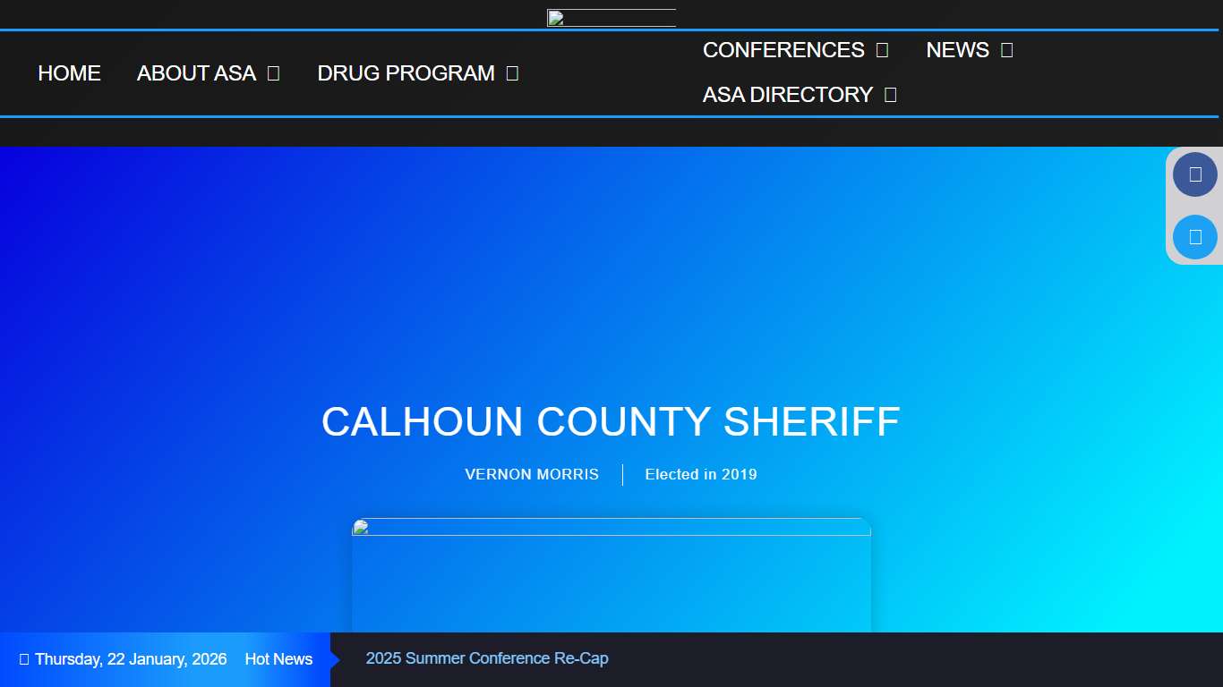 CALHOUN COUNTY SHERIFF – Arkansas Sheriff Association